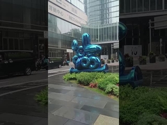 316L SSの芝生および庭の彫像およびニスをかけられる彫刻の青い焼けること